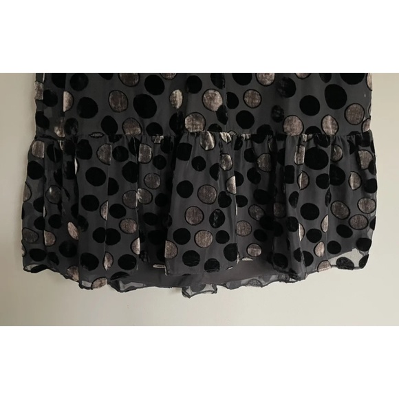 Mini Velvet M Dot V-neck Converts To Low Cut Deep Plunge Party Dress Holiday - Picture 4 of 13